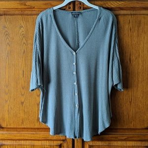 Eddie Bauer Waffle Knit Shirt